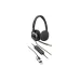 On-Ear-Stereo-Headset Poly Mission 825, Black (C01FCAA)