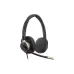 On-Ear-Stereo-Headset Poly Mission 825, Black (C01FCAA)
