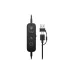 On-Ear-Stereo-Headset Poly Mission 825, Black (C01FCAA)