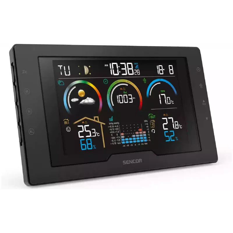 Estação meteorológica Sencor, Black (SWS8000)