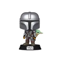 Фигурка Funko POP Star Wars Mandalorian & Grogu The Mandalorian with Grogu (889698904438) Фигурка Funko POP Star Wars Mandalorian & Grogu The Mandalorian with Grogu (889698904438)