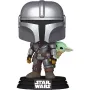 Фигурка Funko POP Star Wars Mandalorian & Grogu The Mandalorian with Grogu (889698904438)