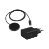 Зарядний пристрій Samsung Magnetic Wireless (EP-P2900TBEGWW), бездротове, 25 Вт, Dark Grey