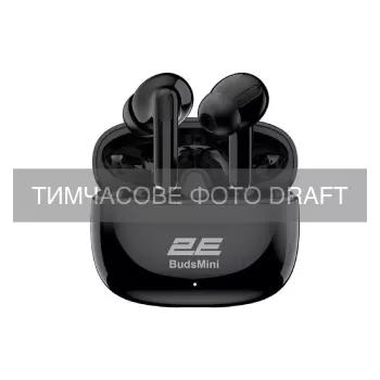 Навушники TWS 2E (2E-EBTWBMBK), Black