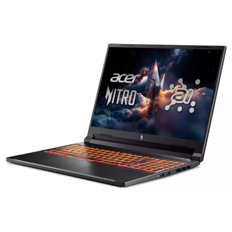 كمبيوتر محمول Acer Nitro V ANV16-42, Black (NH.U1JEU.008)