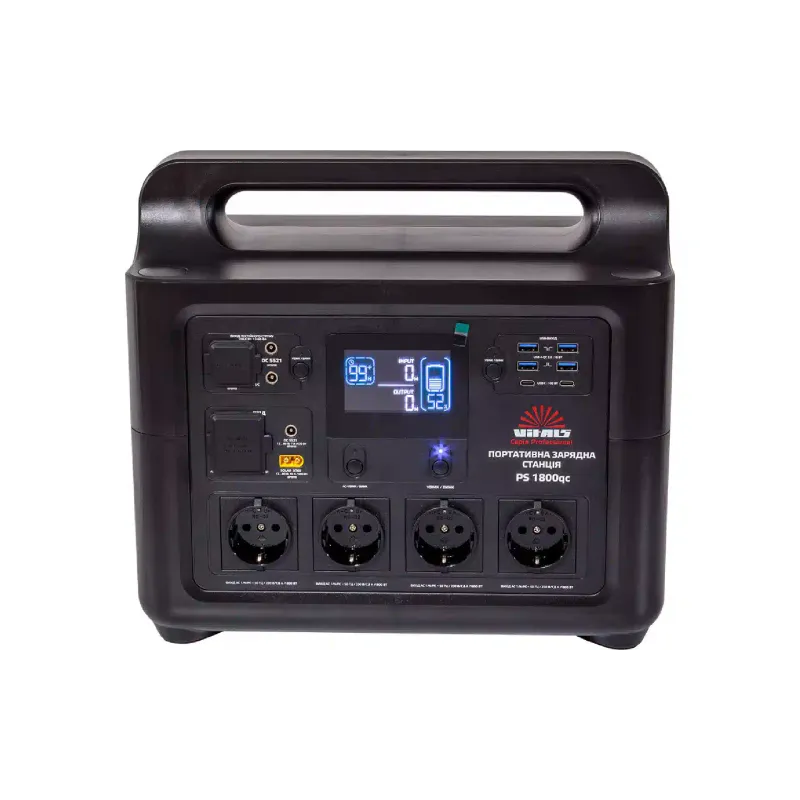 Estação para carregar Vitals Professional 1536 W*h PS 1800qc (223638)