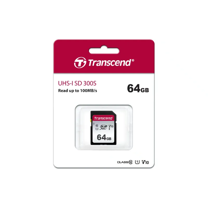 Карта с памет Transcend (TS64GSDC300S)