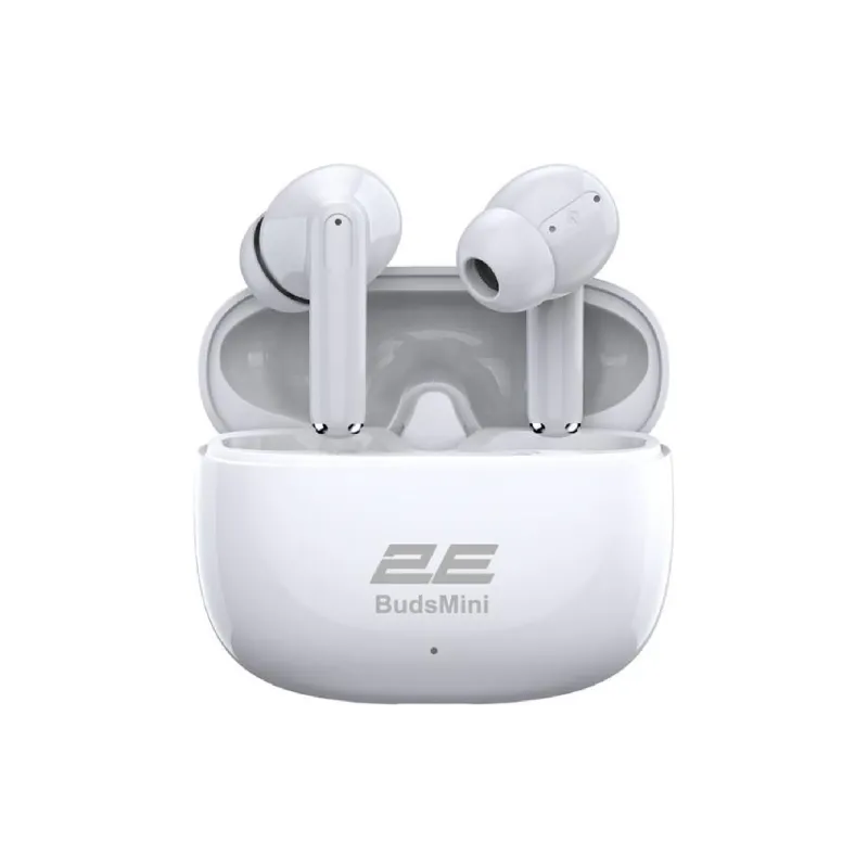 TWS слушалки 2E, White (2E-EBTWBMWT)