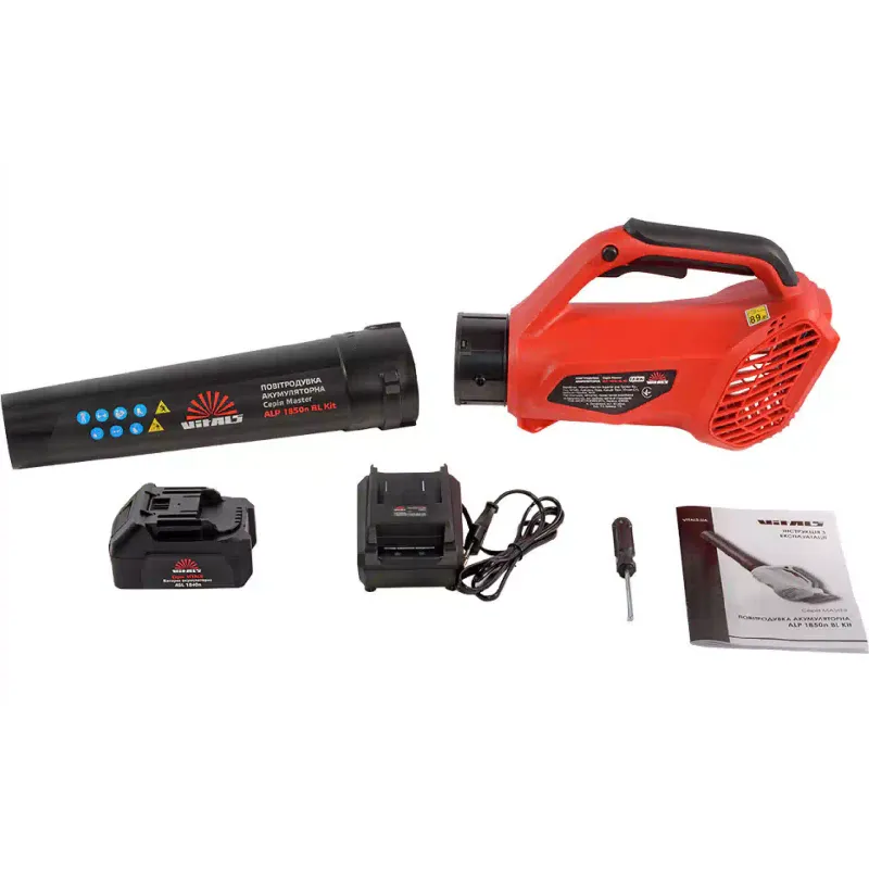 Повітродувка акумуляторна Vitals Master ALP 1850n (235900), 498 м3/год