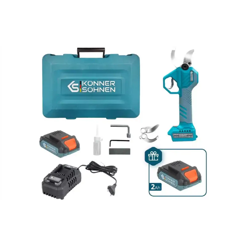 Tesouras de podar Konner&Sohnen (KS CPS20V-40 CASE PLUS)