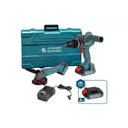 Ασύρματο κιτ εργαλείων Konner&Sohnen (KS IDAGB 20V SET 1 PLUS)