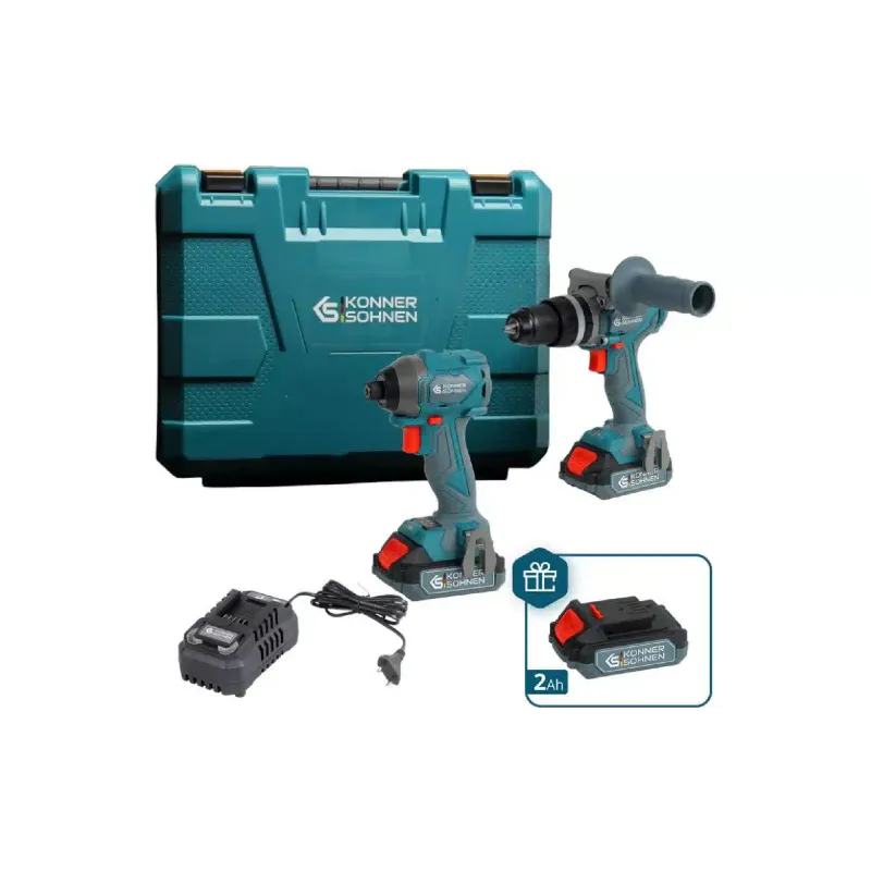 مجموعة أدوات لاسلكية Konner&Sohnen (KS IDISD 20V SET 2 PLUS)