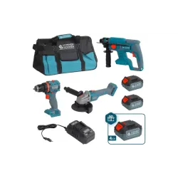 Ασύρματο κιτ εργαλείων Konner&Sohnen (KS RHAGD 20V SET 3 PLUS)