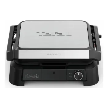 Pressão da grelha Tefal SuperGrill 4 in 1, Metal (GC517DE0)