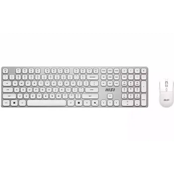 Keyboard + Mouse MSI (S11-43UA305-Y92), White