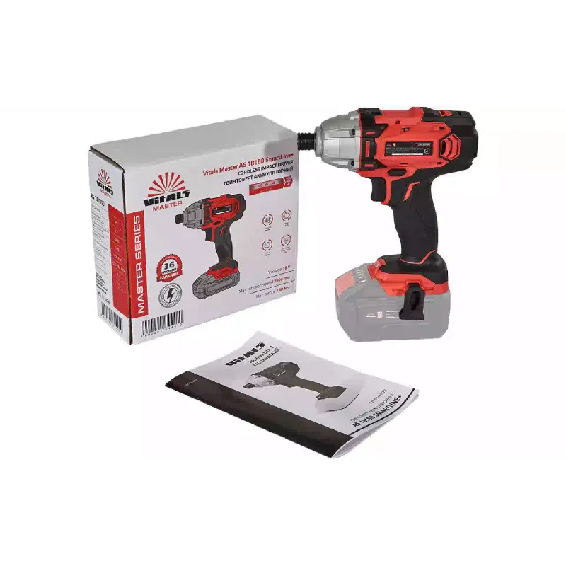 Chave de impacto sem fio Vitals Master SmartLine+ AS 18180 (184445)