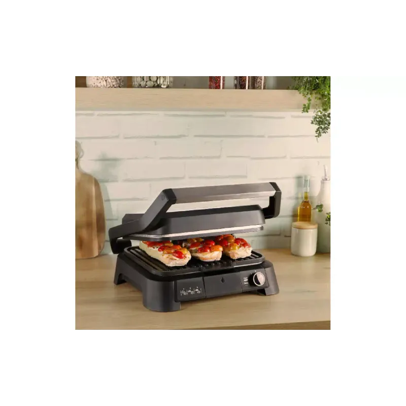 Presión de la parrilla Tefal SuperGrill 4 in 1, Metal (GC517DE0)