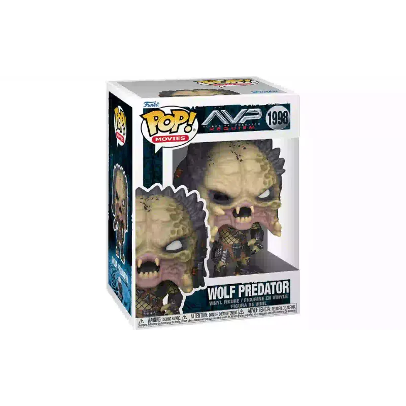 Estatueta Funko POP Movies Predator Wolf Predator with chase (889698902427)