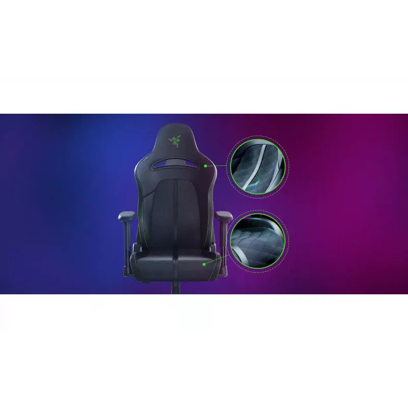 Sillón Razer Enki X, Black/Green (RZ38-03880100-R3G1)