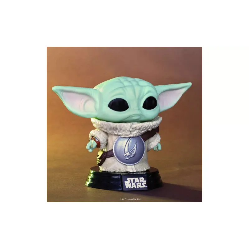 Estatueta Funko POP Star Wars Mandalorian & Grogu Grogu (889698904476)