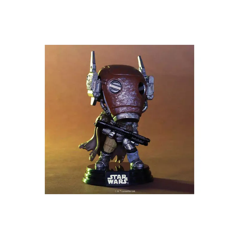 Estatueta Funko POP Star Wars Mandalorian & Grogu Mercenary Guard Droid (889698904490)