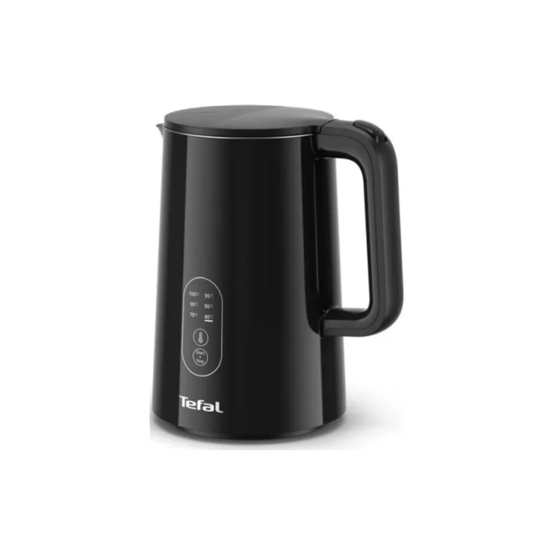 غلاية كهربائية Tefal Thermo Protect Control, Black (KO6518E0)