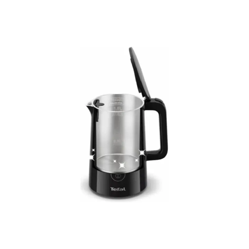 غلاية كهربائية Tefal Thermo Protect Control, Black (KO6518E0)