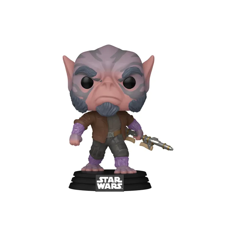 Фигурка Funko POP Star Wars Mandalorian & Grogu Zeb Orrelios (889698904506)