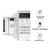 Мікрохвильова піч Panasonic (NN-ST27HMZUE), 20 л, 800 Вт, Silver