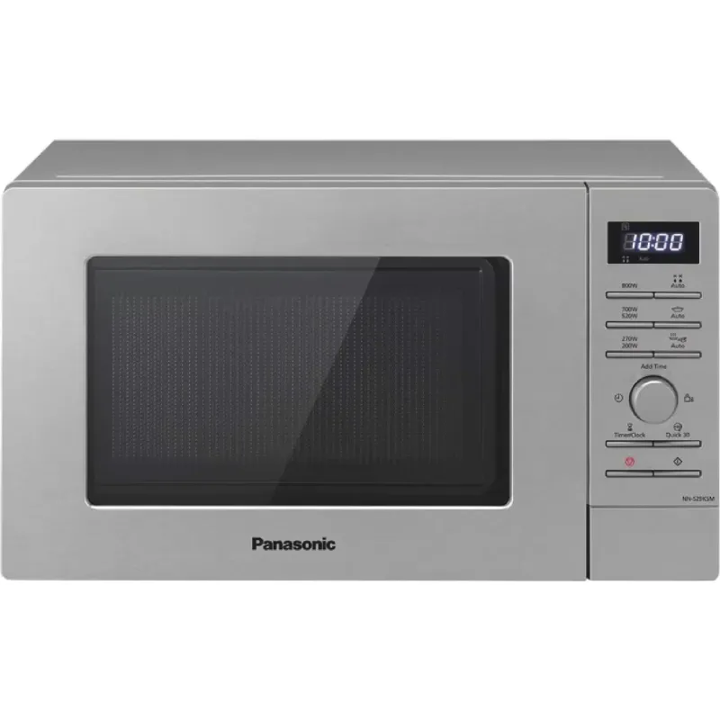 Мікрохвильова піч Panasonic (NN-S29KSMZUE), 20 л, 800 Вт, Silver