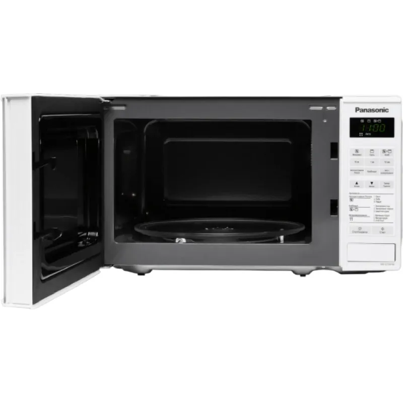 Мікрохвильова піч Panasonic (NN-GT261WZUE), 20 л, 800 Вт, White