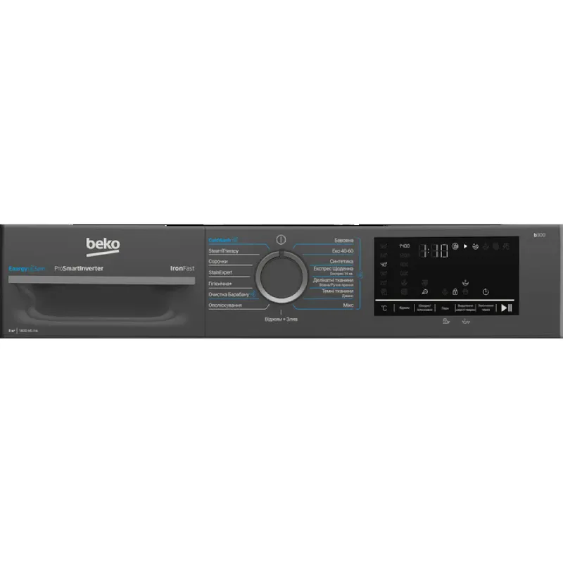 Пералня Beko, Dark Grey (BM3WFU48415APAA2)