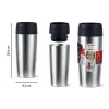 Copo térmico Tefal Travel Mug Classic, Stainless steel (N2020110)