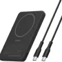 Banco de energía Belkin Slim Magnetic Wireless 5000 mAh, Black (BPD020HQBK)
