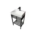 Bathroom set Ardesto (NNT_60), White