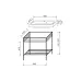 Bathroom set Ardesto (LST_70), White Bathroom set Ardesto (LST_70), White