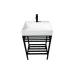 Bathroom set Ardesto (NNT_50), White