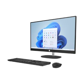 Computer HP AIO 27" FHD/IPS 8Gb/512Gb/i3-1315U/UMA/DOS/Wi-Fi Black (A45E1EA)