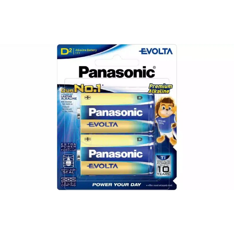 Батерия D/LR20 Panasonic (LR20EG/2B)