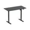 Table with adjustable legs Itech (MT12BB), Black