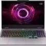كمبيوتر محمول Lenovo LOQ 15AHP10, Luna Grey (83JG00FCRA)