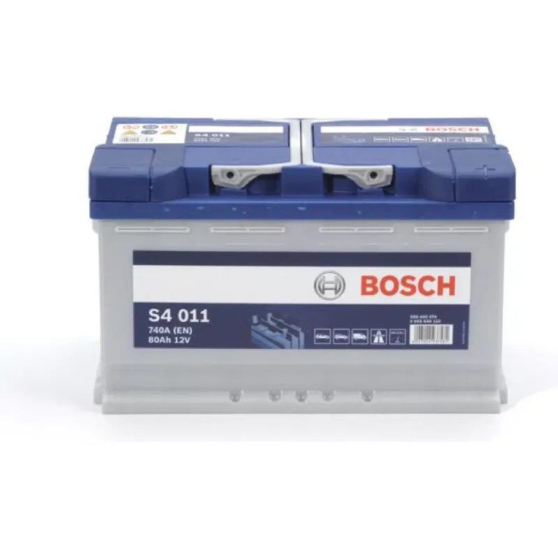 Батерия Bosch S4 12V 80Ah 740A R+ (0092S40110)