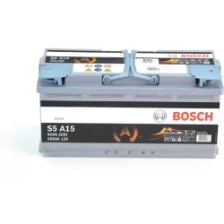 بطارية Bosch S5 AGM 12V 105Ah 950A R+ (0092S5A150)