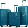 Ein Satz Koffer 2E L+M+S M7969, Blue (2E-PP-M7969-SET3-BL)