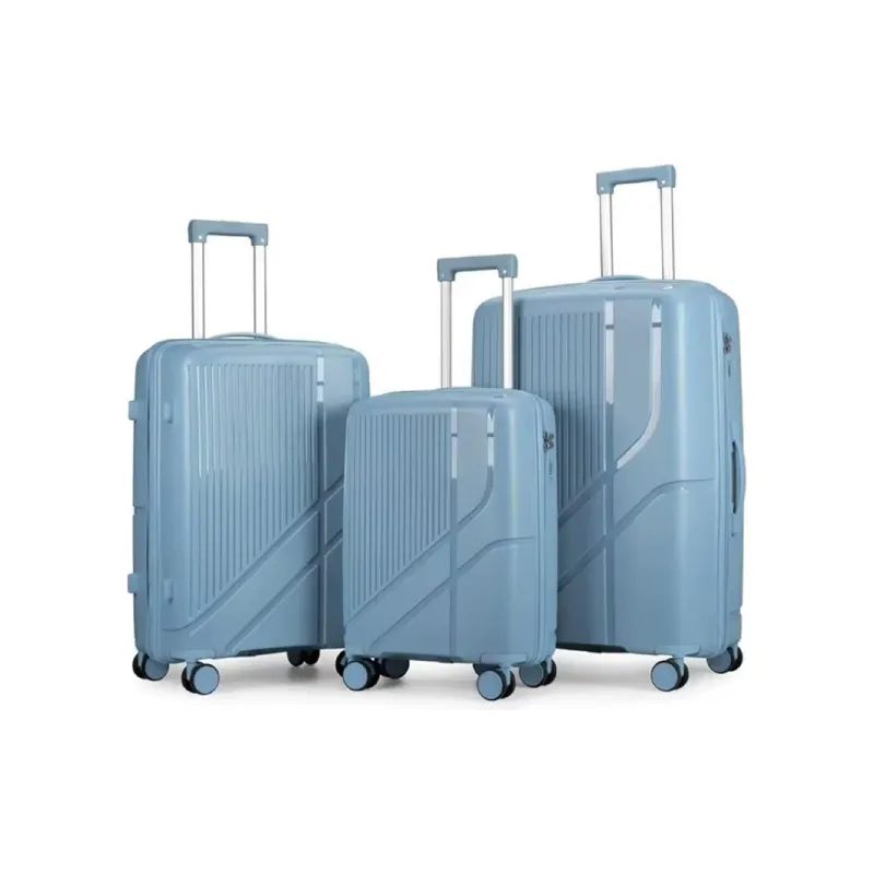 Комплект куфари 2E L+M+S M7969, Light Blue (2E-PP-M7969-SET3-LB)