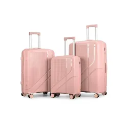 Un juego de maletas 2E L+M+S M7969, Pink (2E-PP-M7969-SET3-PK)