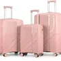 Ein Satz Koffer 2E L+M+S M7969, Pink (2E-PP-M7969-SET3-PK)