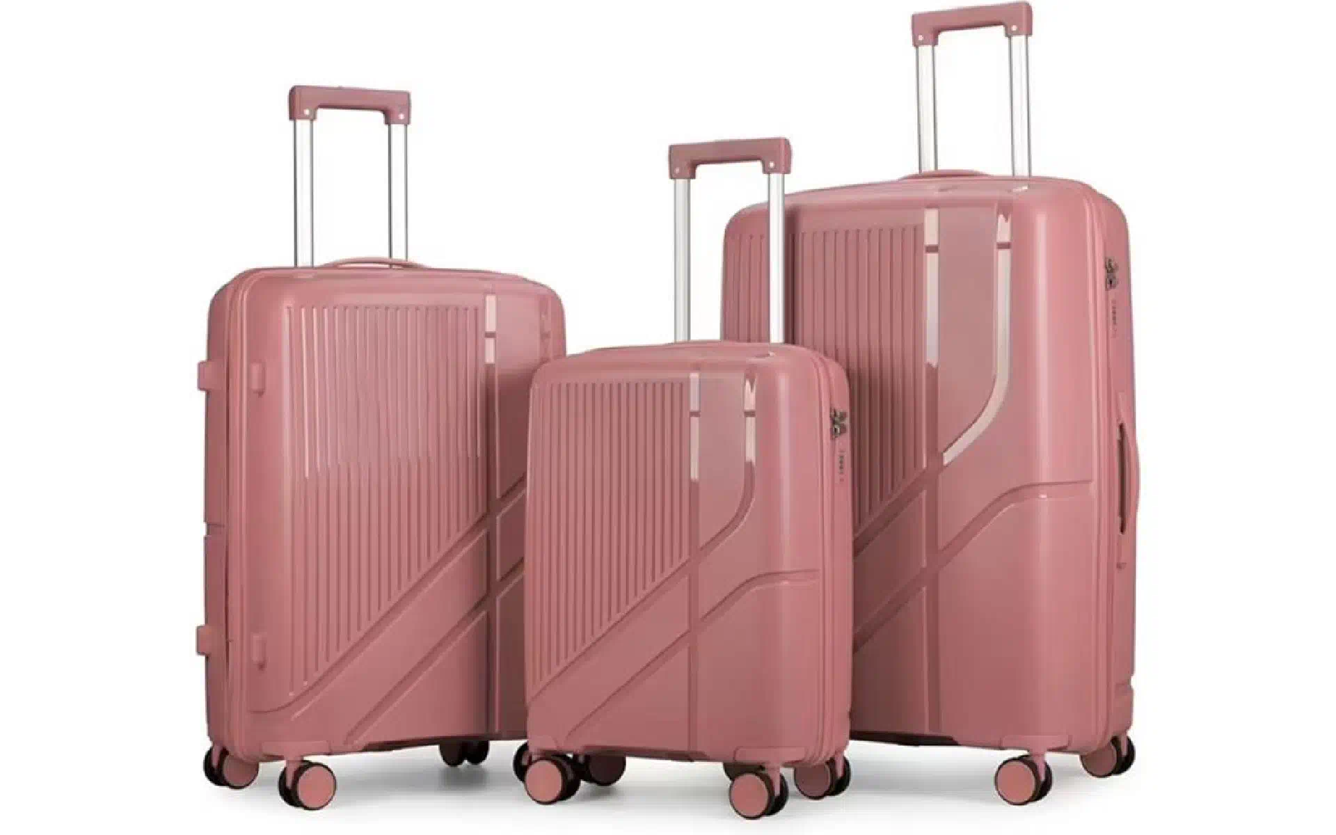 Набор чемоданов 2E L+M+S M7969 (2E-PP-M7969-SET3-RG) Набор чемоданов 2E L+M+S M7969 (2E-PP-M7969-SET3-RG)