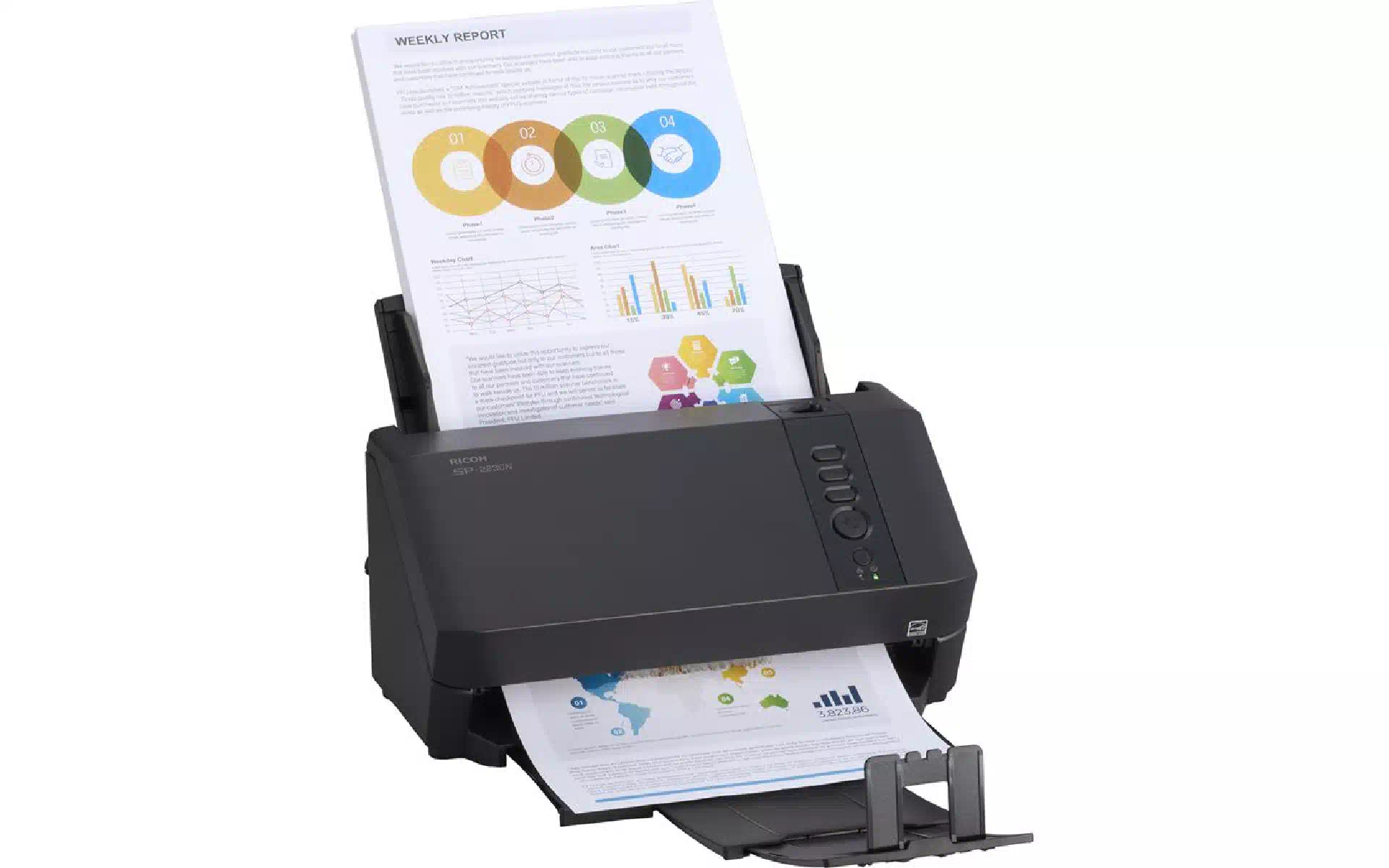 Document scanner Ricoh SP-2230N (PA03880-B101), 40 x 50 mm Document scanner Ricoh SP-2230N (PA03880-B101), 40 x 50 mm