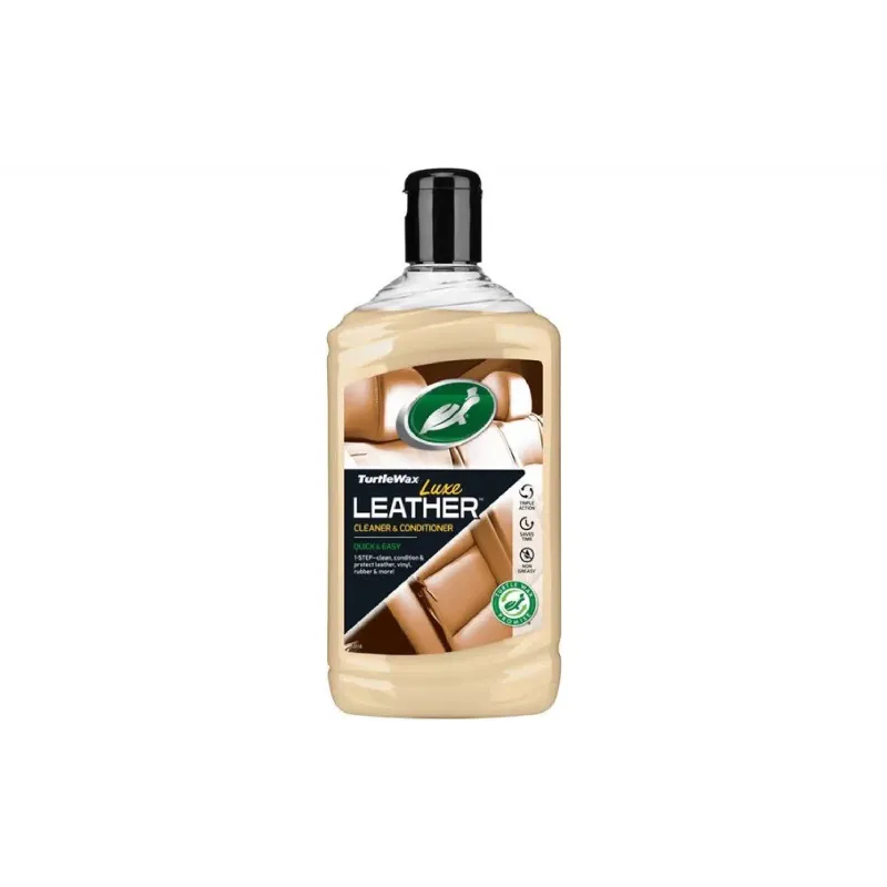 Limpador e condicionador de couro para interiores de automóveis Automotive Turtle Wax (TW7799)